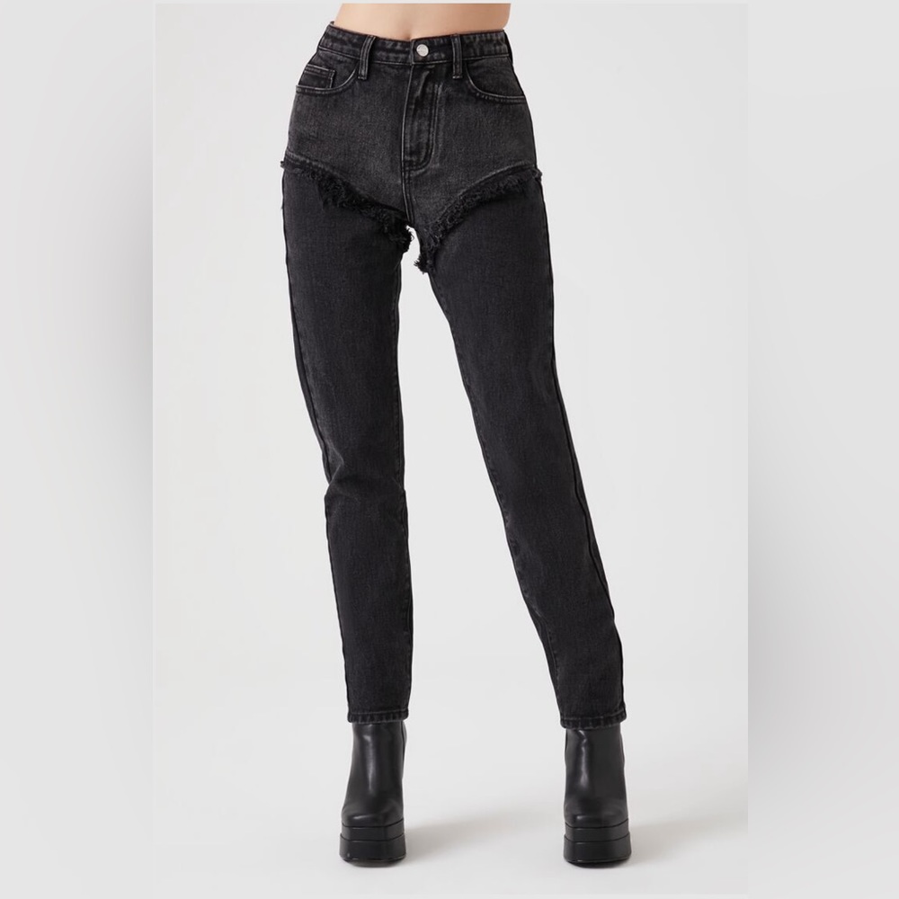 F21 Reworked High-rise Jeans